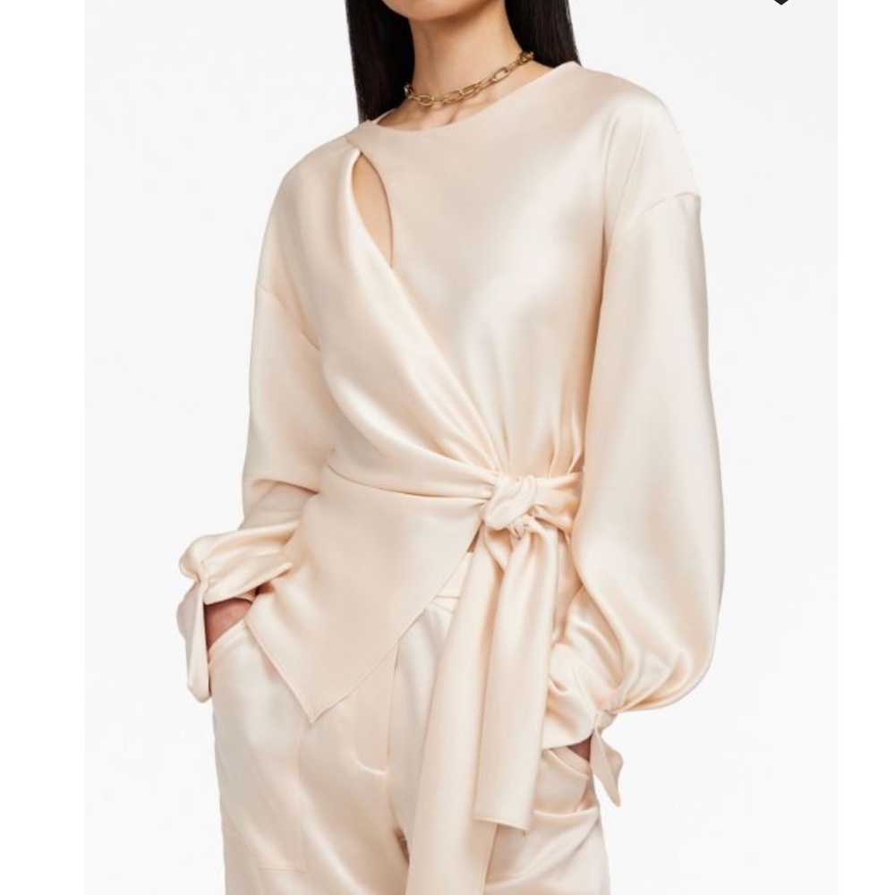 Simkhai Silk Top